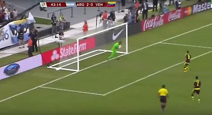 Φιάσκο το πέναλτι α λα Πανένκα της Βενεζουέλας (video)