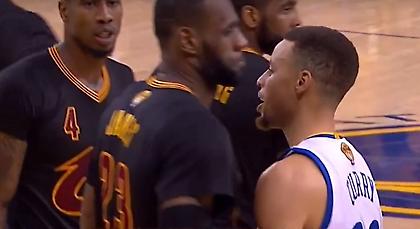 Νέα κόντρα Λεμπρόν-Κάρι μετά από τάπα (video)