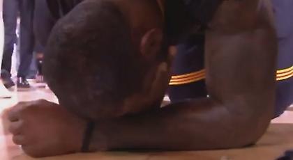 ΤΡΟΜΕΡΟ: Κλάμα... διαρκείας από τον Λεμπρόν μετά την κατάκτηση του πρωταθλήματος (video)