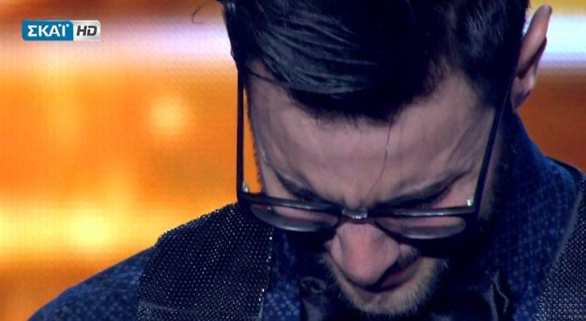 X Factor: Κατέρρευσε ο Ίαν Στρατής! Έβαλε τα κλάματα στη σκηνή!
