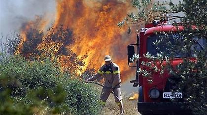 Ηράκλειο: Υπό έλεγχο η πυρκαγιά σε περιοχή του Κρουσώνα