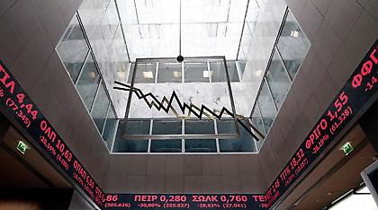 Κραχ στο ελληνικό Χρηματιστήριο - Καταγράφει πτώση 12,48%