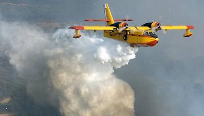 Κατέπεσε πυροσβεστικό αεροσκάφος Καναντέρ στη Βοιωτία