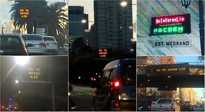 Μηνύματα στους δρόμους του Μπουένος Άιρες για να μην φύγει από την εθνική ο Μέσι (pics)