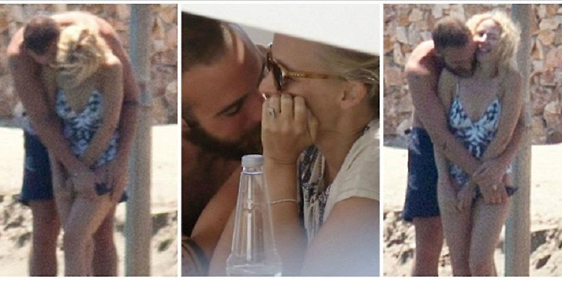 Ασυγκράτητοι στη Σίφνο: Η Κάιλι Μινόγκ και ο 28χρονος αρραβωνιαστικός της είναι ερωτοχτυπημένοι