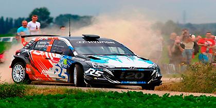 Το νεό i20 R5 της Hyundai κέντρισε το ενδιαφέρον στο Ypres Rally