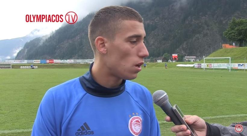 Τσιμίκας: «Θέλω να καθιερωθώ στον Ολυμπιακό»