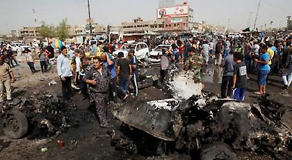 Στους 125 οι νεκροί από την επίθεση στη Βαγδάτη