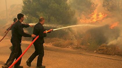 Δασική πυρκαγιά στο Απεσωκάρι Γόρτυνας στο Ηράκλειο