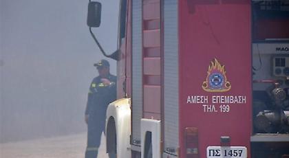 Ηράκλειο: Σε ύφεση η μεγάλη πυρκαγιά στη νότια Κρήτη