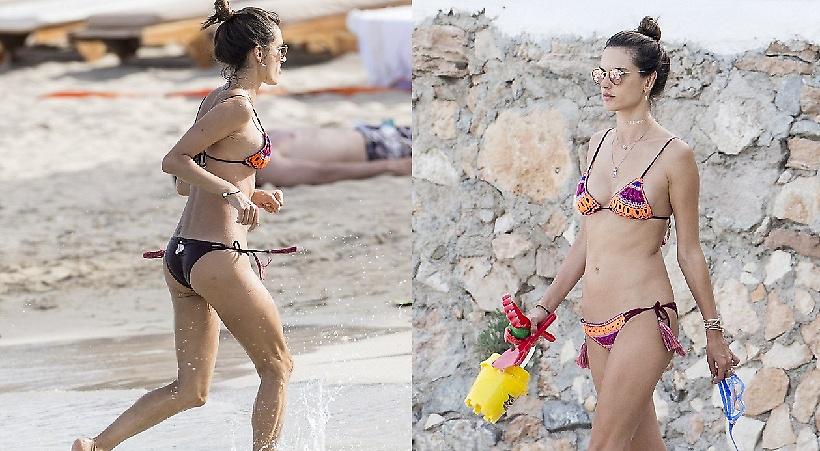 Η Αμπρόζιο απολαμβάνει τις διακοπές της κι εμείς εκείνη (pics)