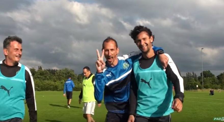 Τα highlights του διπλού ανάμεσα στο τεχνικό τιμ του Παναθηναϊκού με τους δημοσιογράφους