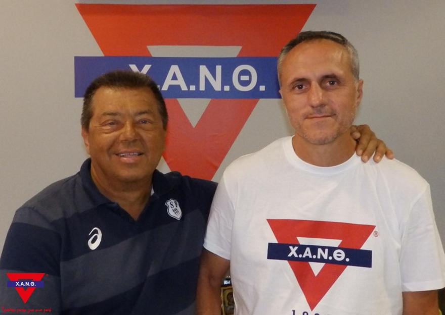 Ο Αντώνης Τσολάκος στη ΧΑΝΘ