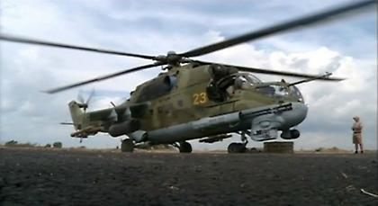 Ελικόπτερο της συριακής αεροπορίας κατερρίφθη στην Παλμύρα