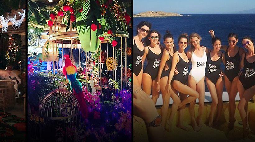 Μύκονος: Με λάμψη χρυσού το δεύτερο πάρτι του γάμου των 5 εκατ. ευρώ (pics)