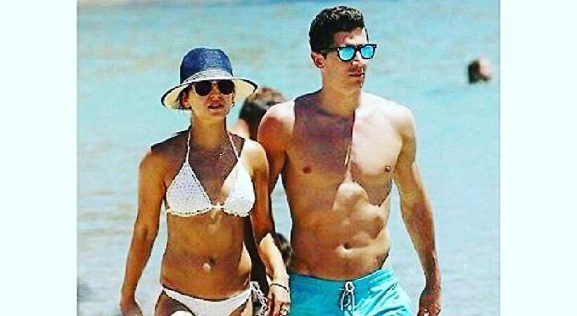 Οι διακοπές του ζεύγους Λεβαντόφσκι στη Μύκονο