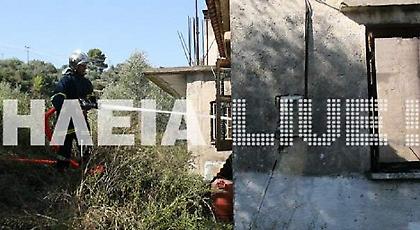 Πύργος: Ηρθε στο τσακίρ κέφι, μέθυσε και... έκαψε το σπίτι του (pics)