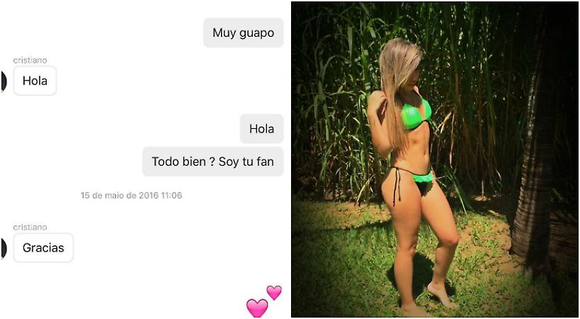 Ο Ρονάλντο ανταποκρίθηκε στο φλερτ μίας θαυμάστριάς του (pics-video)