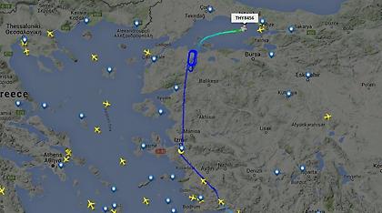 Η πορεία του Ερντογάν από το Νταλαμάν μέχρι να προσγειωθεί στην Κωνσταντινούπολη