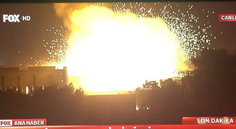 Η συγκλονιστική στιγμή του βομβαρδισμού της τουρκικής Εθνοσυνέλευσης στην Άγκυρα