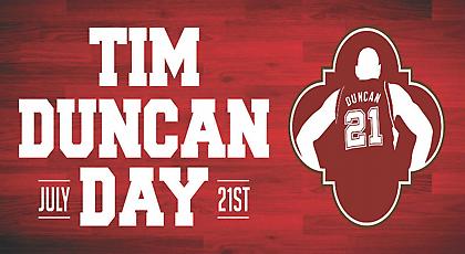«Tim Duncan Day» η 21η Ιουλίου (pic)