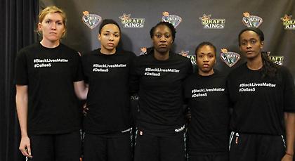 Πρόστιμα σε ομάδες και παίκτριες του WNBA για μηνύματα κατά της τυφλής βίας!