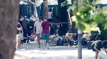 Στις Καστανιές του Έβρου μέλη του «Νo border camp»