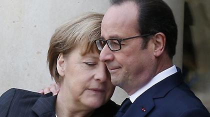 Στενότερη συνεργασία για την αντιμετώπιση της τρομοκρατίας συμφώνησαν Μέρκελ - Ολάντ