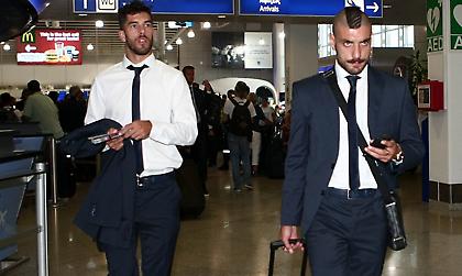 «Πέταξε» για Γαλλία η ΑΕΚ (pics)