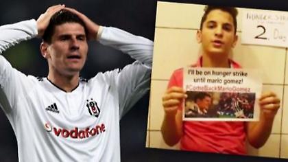 Σε απεργία πείνας νεαρός Τούρκος για να γυρίσει ο Μάριο Γκόμεζ στην Μπεσίκτας (video)