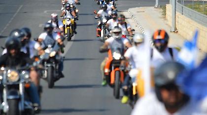 Στη Λευκωσία η μηχανοκίνητη πομπή στη μνήμη των Τάσου Ισαάκ και Σολωμού Σολωμού