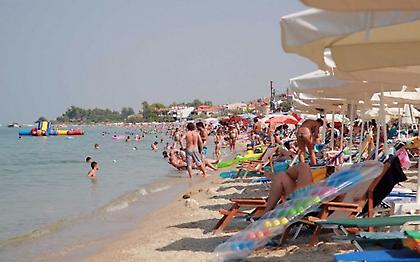 Με δυσκολία γίνεται η έξοδος προς τις παραλίες της Χαλκιδικής