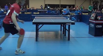 ΑΠΙΘΑΝΟ χτύπημα σε αγώνα πινγκ πονγκ (video)