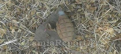 Φθιώτιδα: Παιδιά «έπεσαν» σε χειροβομβίδα ενώ έπαιζαν (photo)