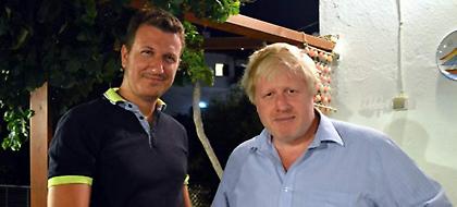 Ο Μπόρις Τζόνσον στο Πήλιο: «Η Ελλάδα με συναρπάζει»