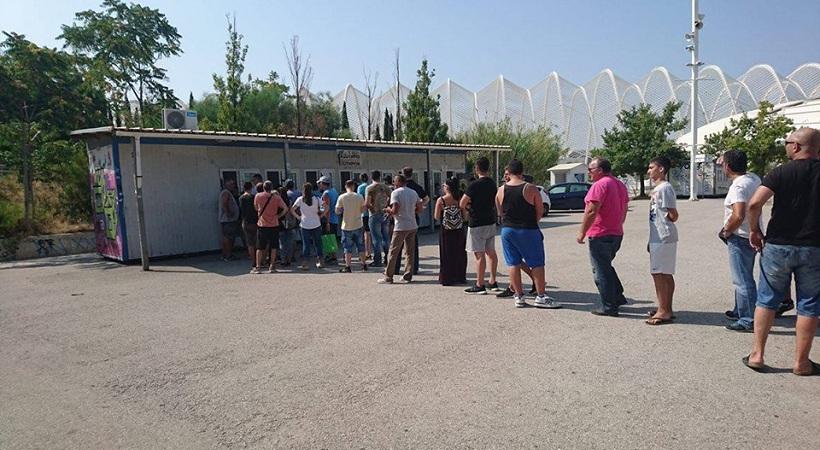 Στο ΟΑΚΑ και σήμερα ο κόσμος της ΑΕΚ (pics)