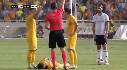 Ο Ντε Βινσέντι έδειξε… κίτρινη στον διαιτητή (video)