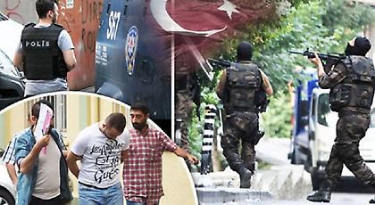 Συλλήψεις 20 υπόπτων για σχέσεις με το Ισλαμικό Κράτος στην Τουρκία