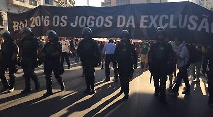 Επεισόδια και συλλήψεις πριν την τελετή έναρξης