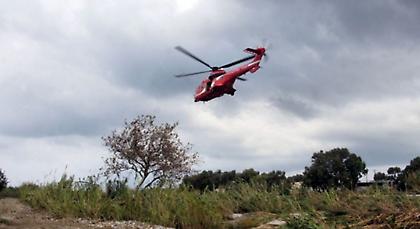 Αεροδιακομιδή 48χρονου άντρα από το Άγιο Όρος
