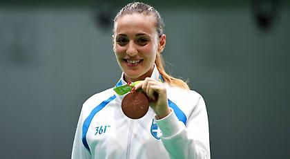 Κορακάκη: «Αυτό το μετάλλιο ήταν το όνειρό μου»