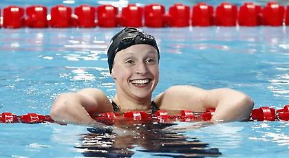 Ολυμπιακό ρεκόρ η Λεντέκι