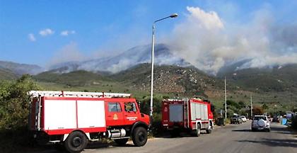 Φωτιά στη Βόνιτσα Αιτωλοακαρνανίας