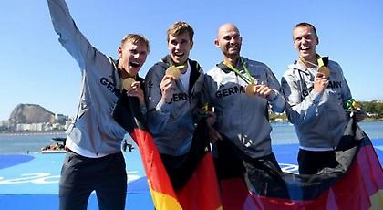 Σάρωσαν οι Γερμανοί στο τετραπλό σκιφ, δεύτερο χρυσό οι Νεοζηλανδοί