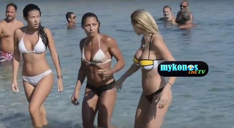 Ξεσηκώνει τη Μύκονο η Σάσα Μπάστα (video)