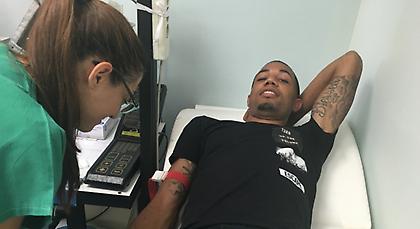 Οι εξετάσεις των «ερυθρόλευκων» (pics)