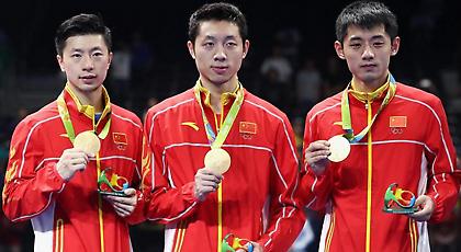 Χρυσό για Κίνα στο ομαδικό πινγκ πονγκ