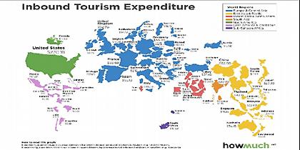 Oι πρωταθλήτριες χώρες στις τουριστικές δαπάνες