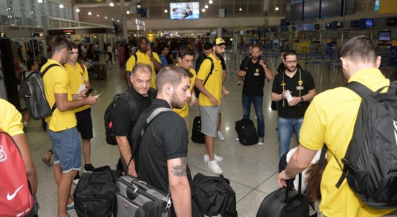 Πέταξε για σκληρή δουλειά η ΑΕΚ (pics)