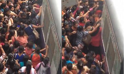 Αυτό θα πει «ώρα αιχμής» στα μέσα μεταφοράς